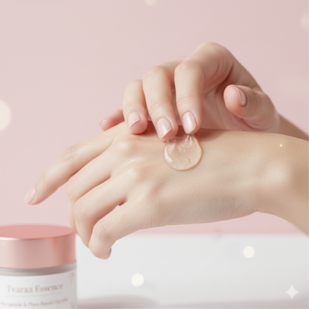 tvaraa essence niacinamide & plant based glycerin gel cream – brightening, hydrating moisturizer for smooth, even toned skin tvaraa essence niacinamide & plant based glycerin gel cream – brightening, hydrating moisturizer for smooth, even toned skin