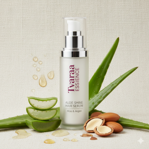 Shop Category Tvaraa Essence Aloe Shine Hair Serum – Aloe & Argan Smoothening Serum