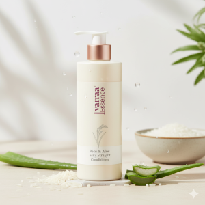 Tvaraa Essence Rice & Aloe Silky Straight Conditioner | Smoothening & Frizz Control