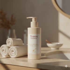 Tvaraa Essence Honey & Rice Water Soft Glow Face Wash – Gentle Daily Cleanser for Smooth, Radiant Normal Skin