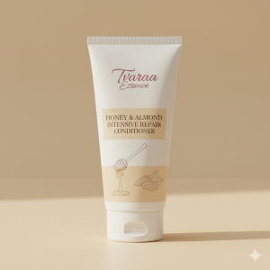Tvaraa Essence Honey & Almond Intensive Repair Conditioner – Deep Nourishing Conditioner for Dry & Damaged Hair