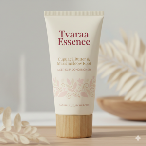 Shop Category Tvaraa Essence Cupuaçu Butter & Marshmallow Root Deep Slip Conditioner – Intense Hydration & Detangling Conditioner for Dry, Textured Hair