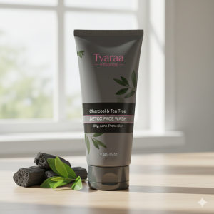 Shop Category Charcoal & Tea Tree Detox Face Wash – Deep Cleansing Gel for Oily, Acne-Prone Skin