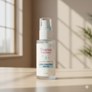 Shop Category tvaraa essence hyaluronic & ceramide deep hydration serum – barrier strengthening serum for dry, tight skin